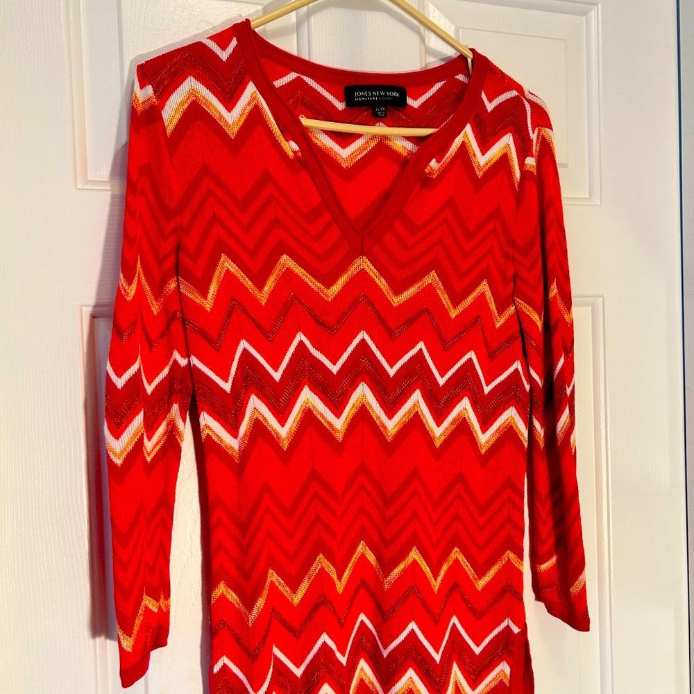 Jones New York signature petite collection sweater size ps